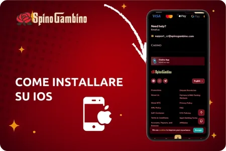 Come installare su iOS