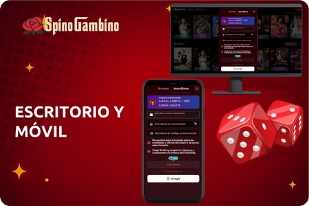 Spinogambino  Registro paso a paso (escritorio y móvil)